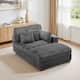 Option Grey-Chaise&2 Pillows