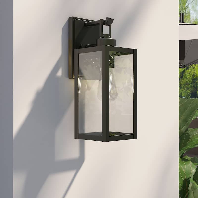 1-Light Outdoor Wall Light - 5"x6.57"x13.66"