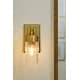 preview thumbnail 7 of 10, Hunter Gatz 1-Light Wall Sconce Light - Glam, Contemporary, Transitional - Damp Rated!