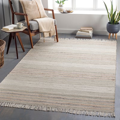 Artistic Weavers Dhrite Handmade Cottage Striped Jute Blend Area Rug