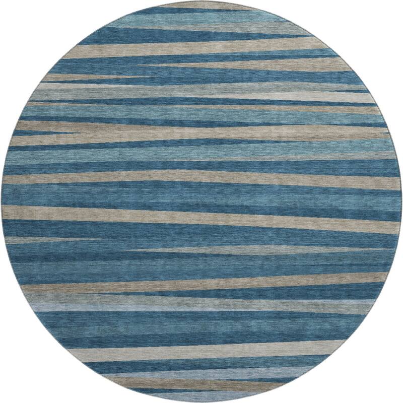 Premium Washable Super Soft Modern Stripes Mayfield Rug
