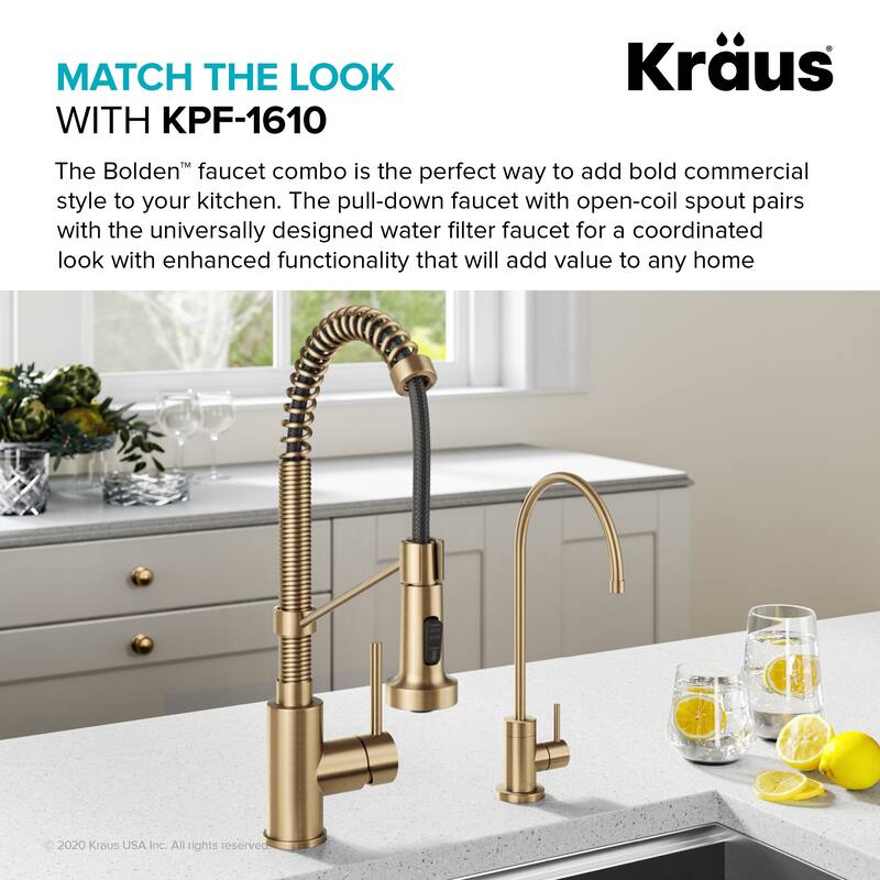 Kraus Purita Drinking Water Dispenser Beverage Kitchen Faucet