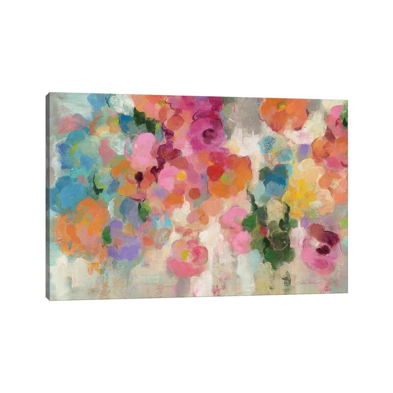 iCanvas "Colorful Garden I" by Silvia Vassileva Canvas Print