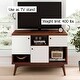 preview thumbnail 9 of 20, Living Skog TV Stand Media Console Mid-century for TV's up to 50''