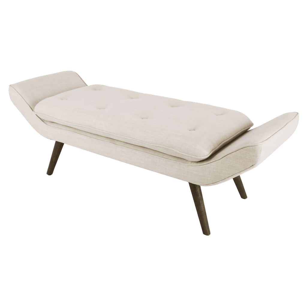 NPD Furniture Newcastle Fabric Tufted Bench