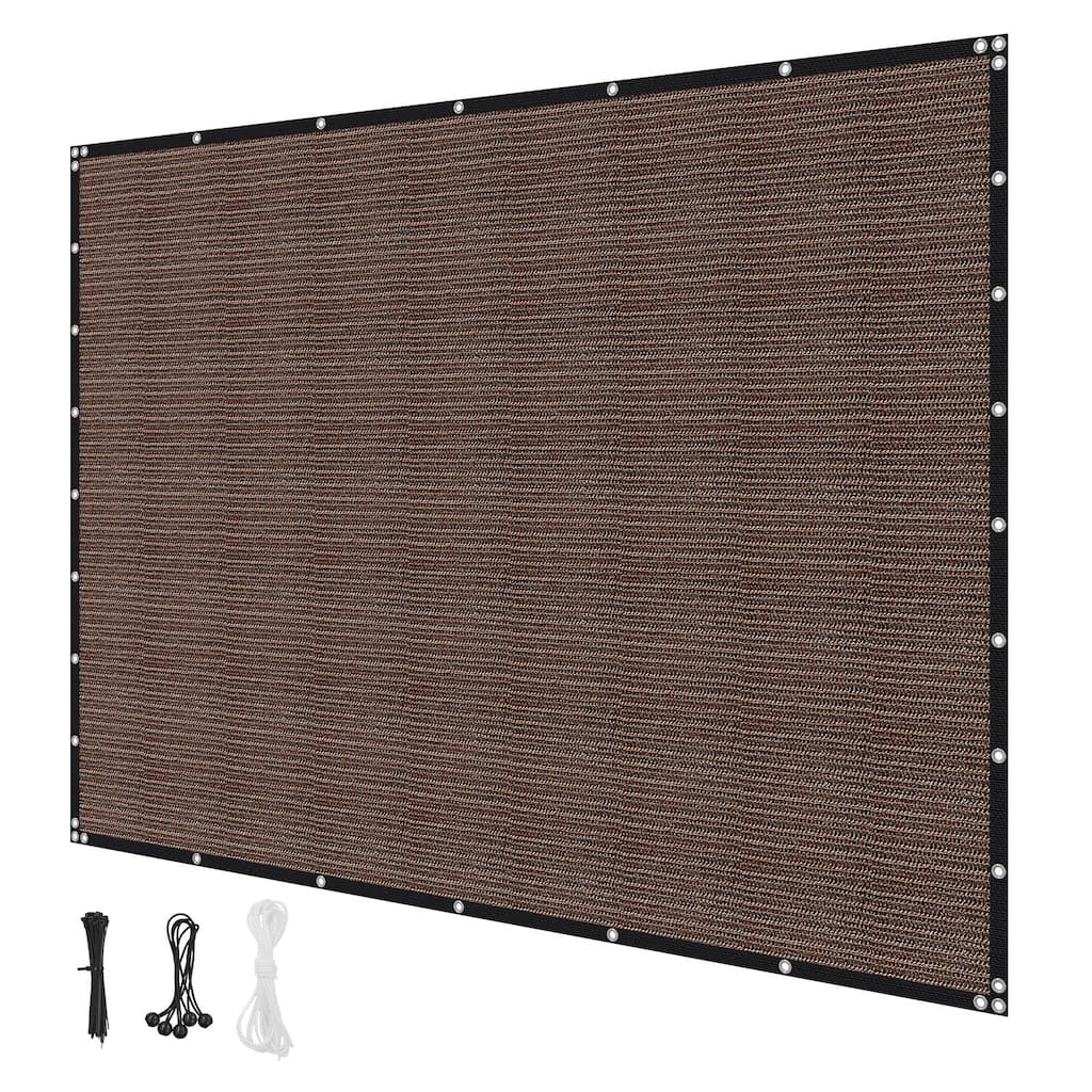 140 GSM HDPE Rectangular Outdoor Shade Cloth with 90%UV Protection Waterproof Sunblock Mesh