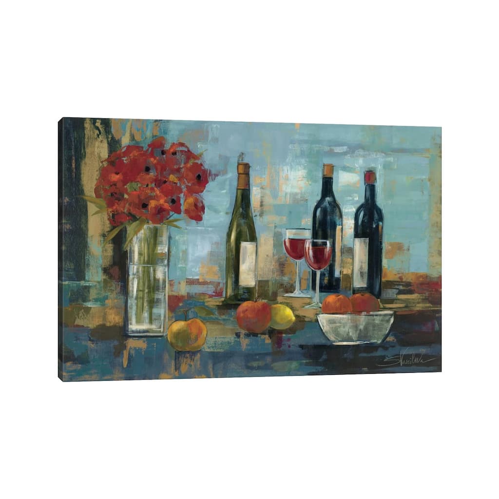 iCanvas "Fruit and Wine" by Silvia Vassileva Canvas Print
