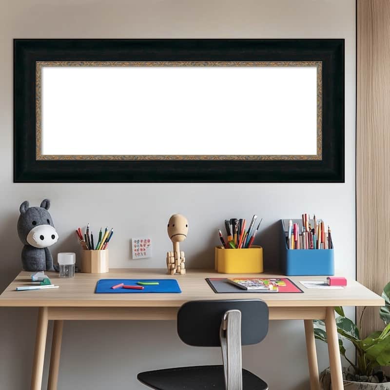 Amanti Art Paragon Bronze Framed Dry Erase Magnetic Board