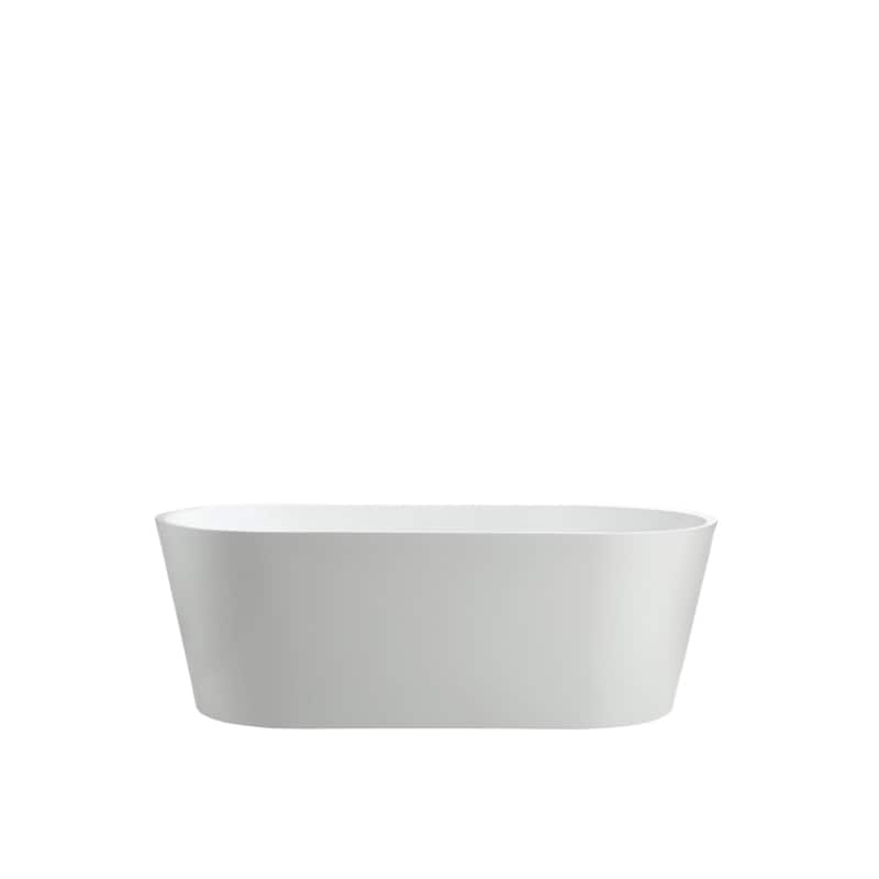 Vanity Art 54" Acrylic Freestanding Soaking Bathtub