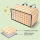 preview thumbnail 4 of 6, 30L Collapsible Insulated Picnic Basket with Lid, Sturdy Handles, and Waterproof Interior