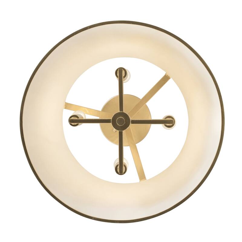 Varaluz Coco 4-Light Semi-Flush Ceiling Light