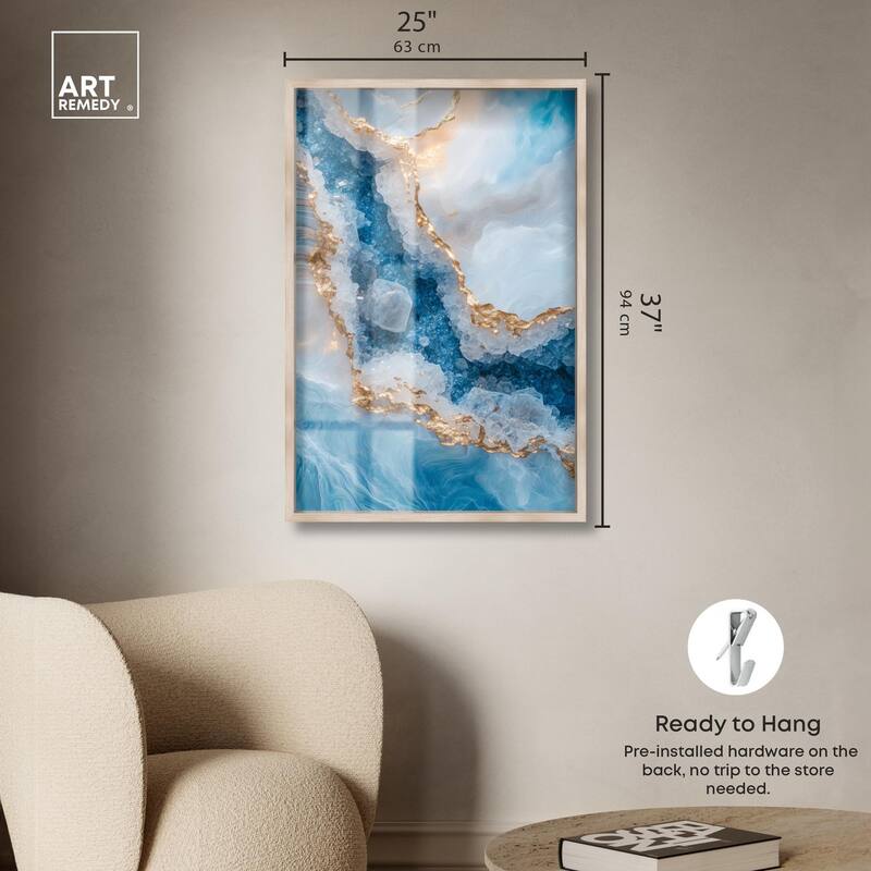 Molten Topaz I Shadowbox by Art Remedy