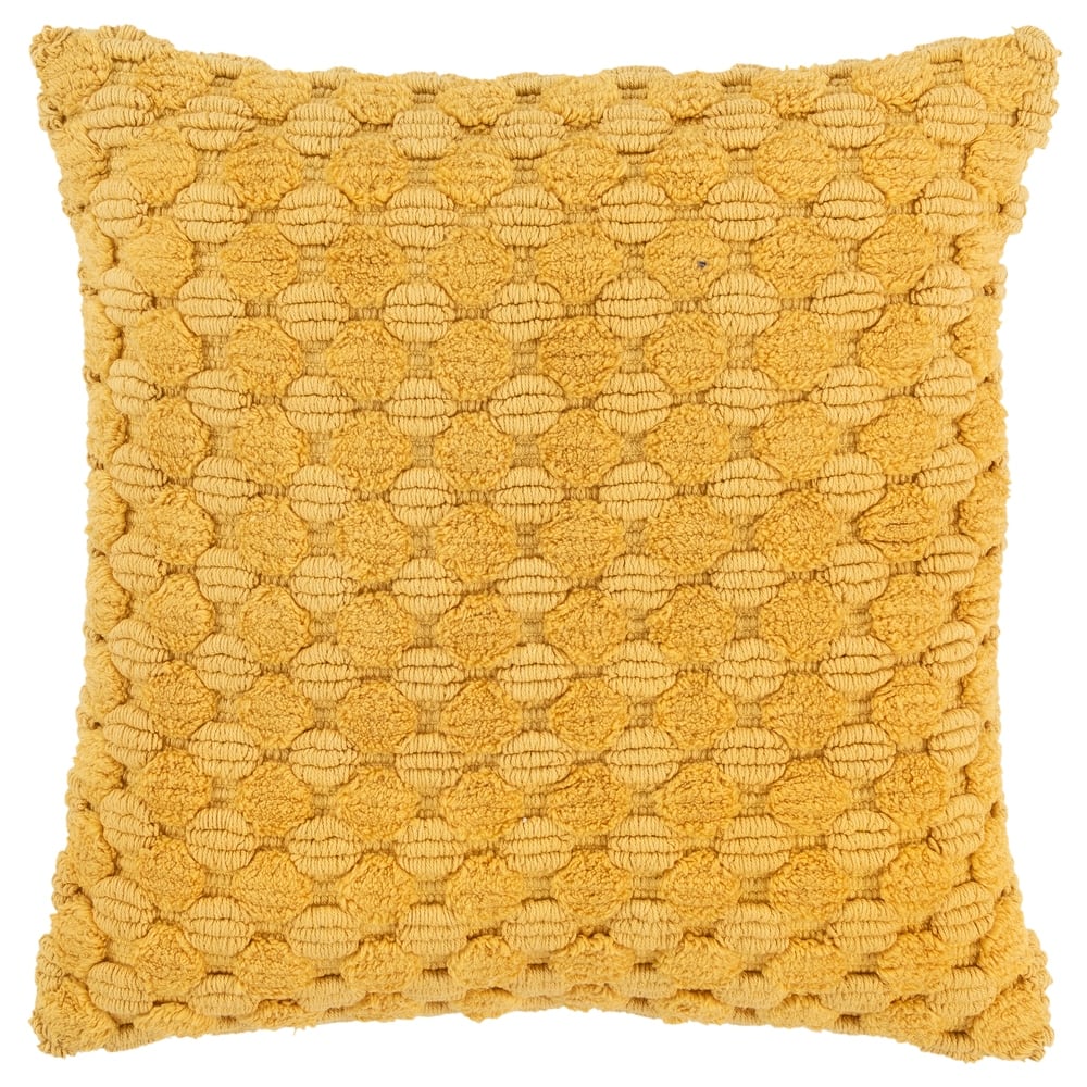 Rizzy Home Woven Textured Solid Throw Pillow, 20x20