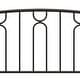 preview thumbnail 18 of 16, Hillsdale Furniture Riverbrooke Metal Arch Scallop Headboard, Bronze