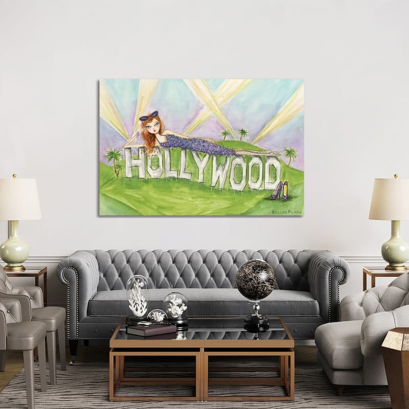 iCanvas "Hollywood" by Bella Pilar Canvas Print