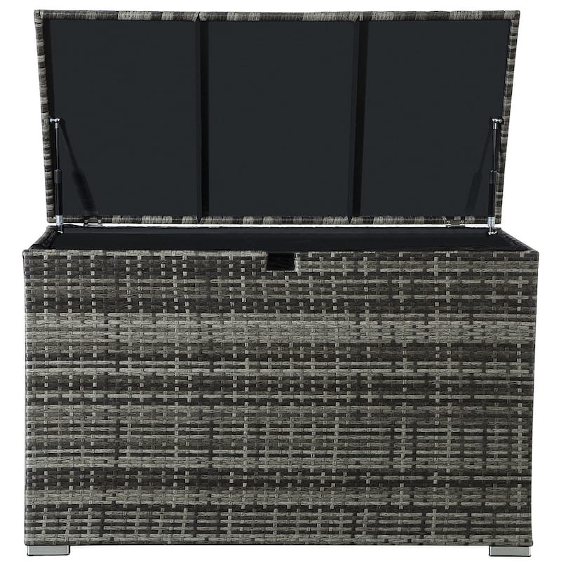 120 Gallon Resin Large Outdoor Indoor Patio Storage Box
