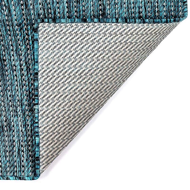 Liora Manne Carmel Textured Striped Indoor/ Outdoor Area Rug