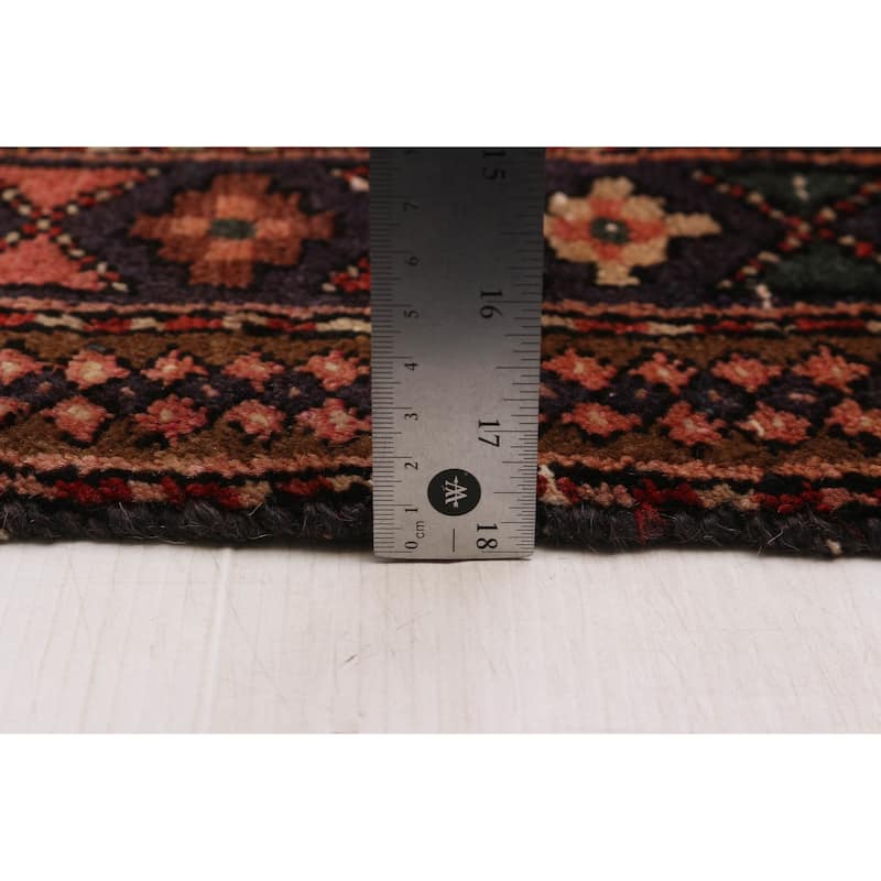 ECARPETGALLERY Hand-knotted Andelz Red Wool Rug - 4'3 x 6'11