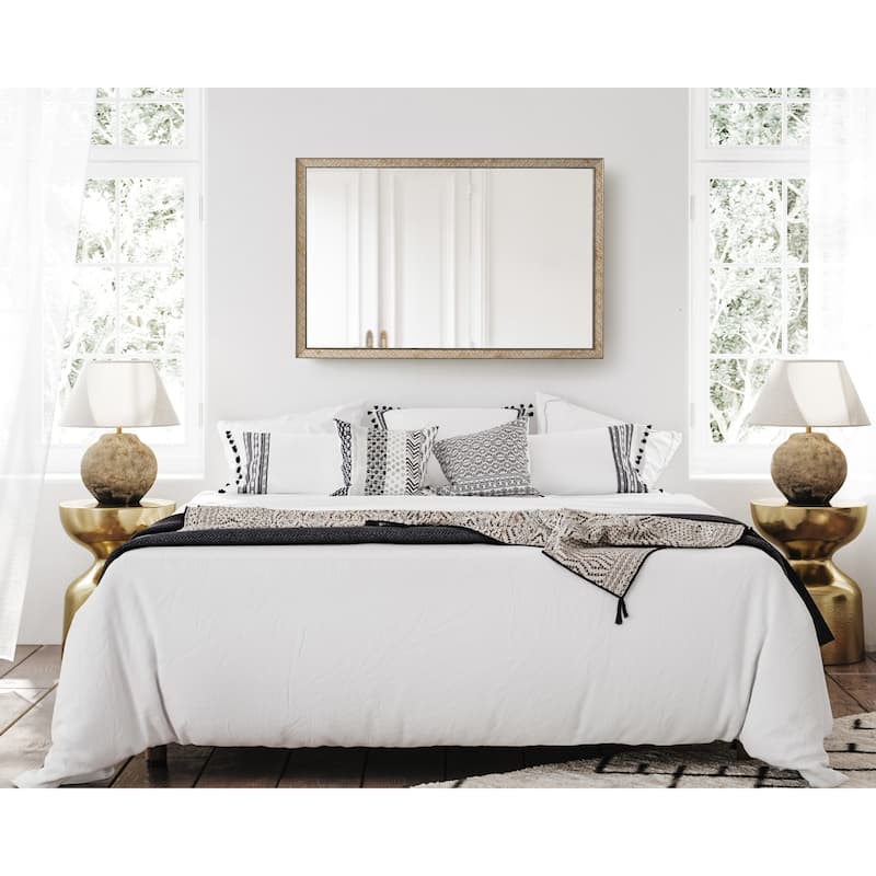 Kate and Laurel Soniva Rectangle Wall Mirror
