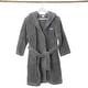 preview thumbnail 19 of 18, Sweet Kids 100% Polyester SUPER PLUSH Double Brushed Hooded Bathrobe - CROWN