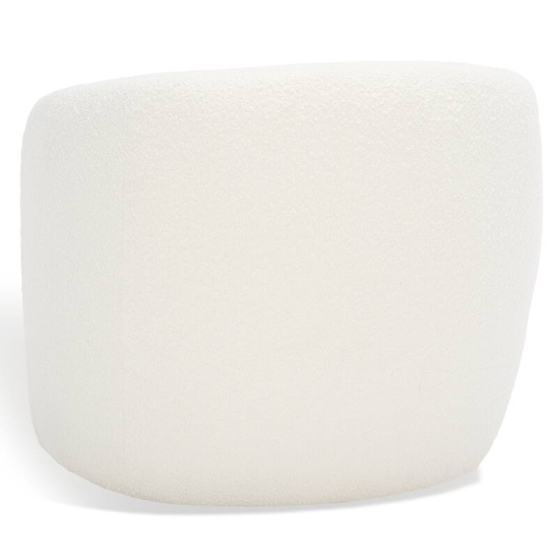 SAFAVIEH Couture Sangita Barrel Back Accent Chair - 35" W x 31" D x 30" H - 35Wx31Dx30H