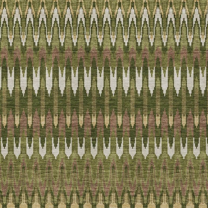 HomeRoots Southwestern Transitional Rectangle Outdoor Rug