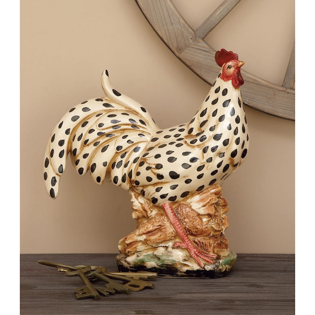 Ceramic 14-inch Rooster