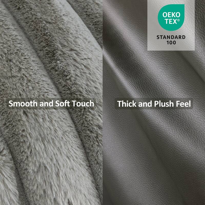 MCombo 180° Lay Flat Power Lift Recliner Chair for Elderly, Dual Motor Lift Chair with Full-Body Heating for Sleeping - Almond