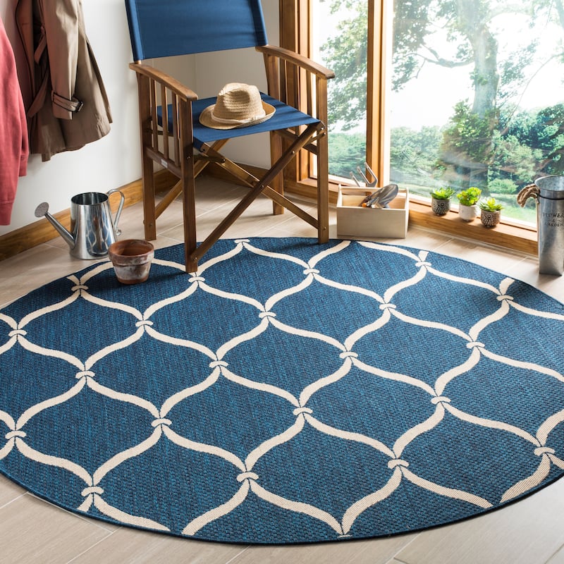 SAFAVIEH Courtyard Liya Indoor/ Outdoor Waterproof Patio Backyard Rug