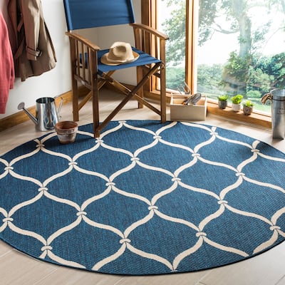 SAFAVIEH Courtyard Liya Indoor/ Outdoor Waterproof Patio Backyard Rug