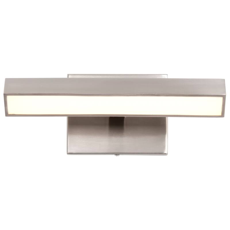 Mila 1 Foot LED Picture Light 3 CCT Selectable Brushed Nickel Finish Acrylic Lens - Brushed Nickel