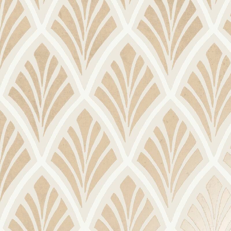 Laura Ashley Florin Gold Wallpaper N/A Bed Bath & Beyond 34864602
