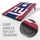 preview thumbnail 3 of 5, New York Giants NFL Compact 2x3 Tailgate Cornhole Board Set