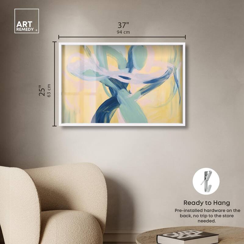 Entangled Embrace II Shadowbox by Art Remedy