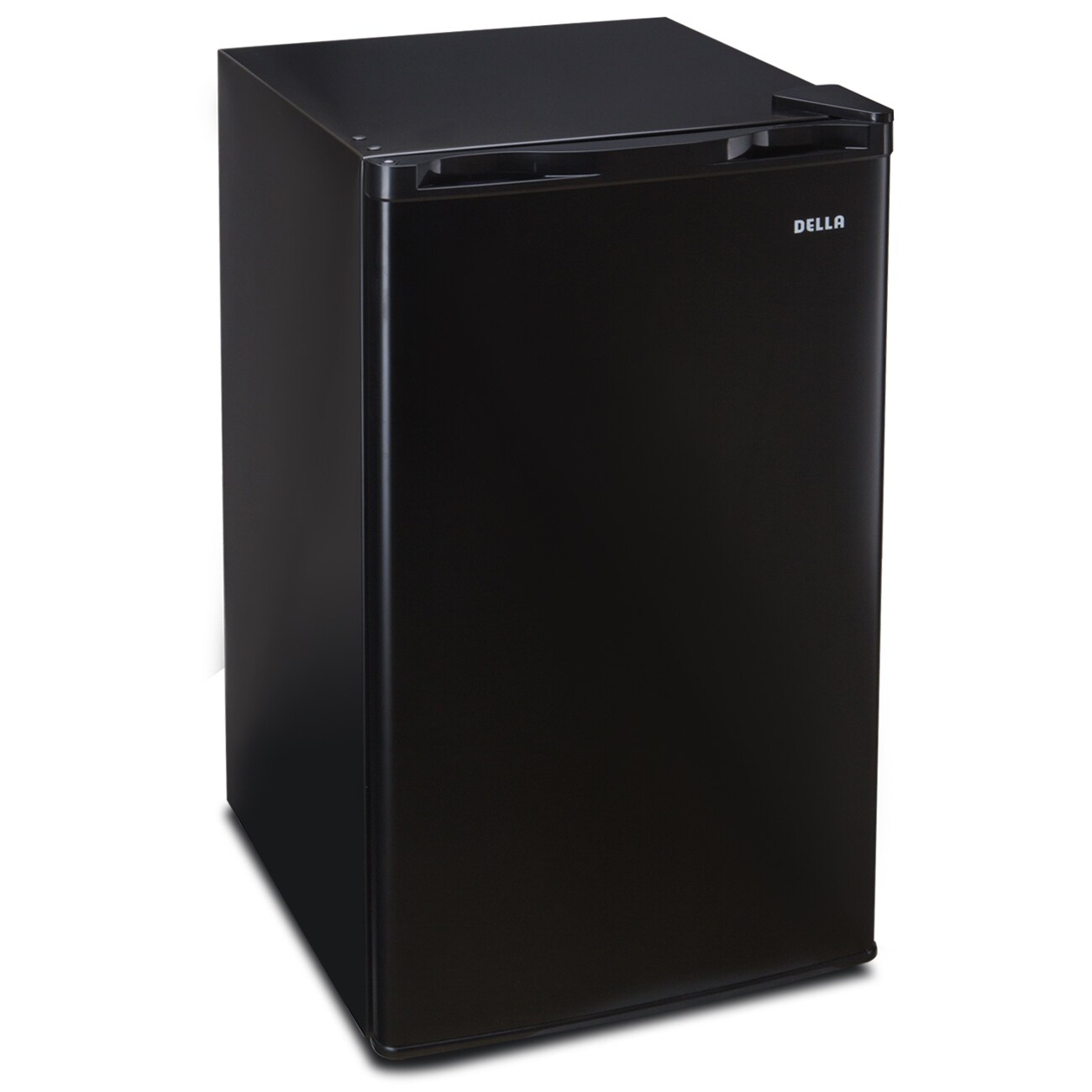 Della Compact Refrigerator Freezer Energy Saving Dorm Room Small Office 3 2 Cubic Feet Black