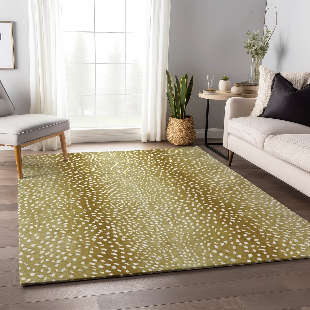 Premium Washable Super Soft Animal Print Ombre Mayfield Rug
