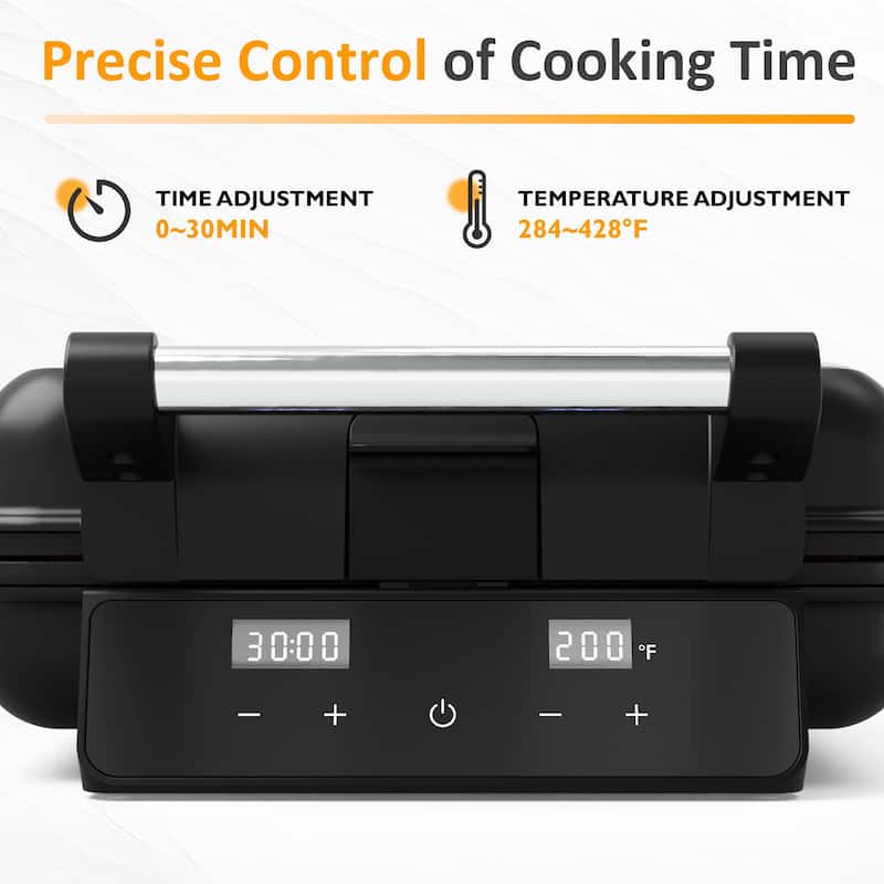 4-Slice Belgian Waffle Maker