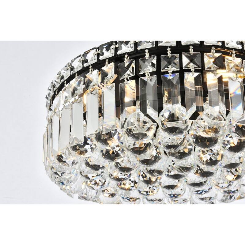Graham 5-light 16-inch Flush-Mount Chandelier - 16 Inch