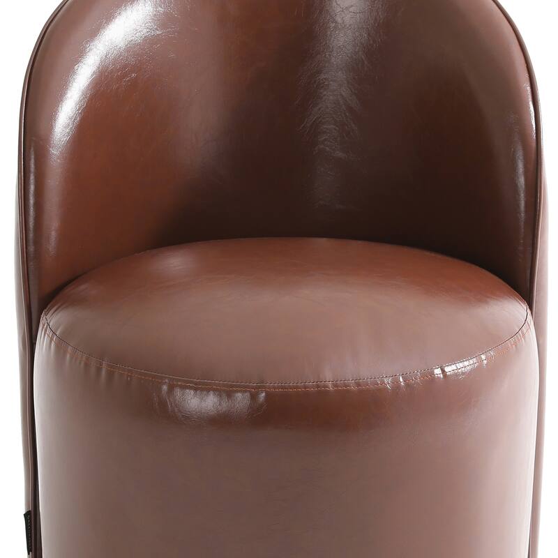 23" W Upholstered Swivel Side Chair for Dining Room, Balcony, Parlour