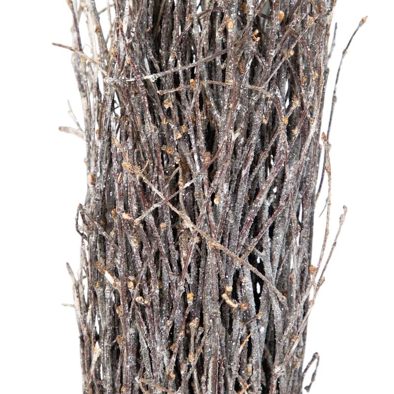 Natural Twig Bundle Christmas Decoration - 15"