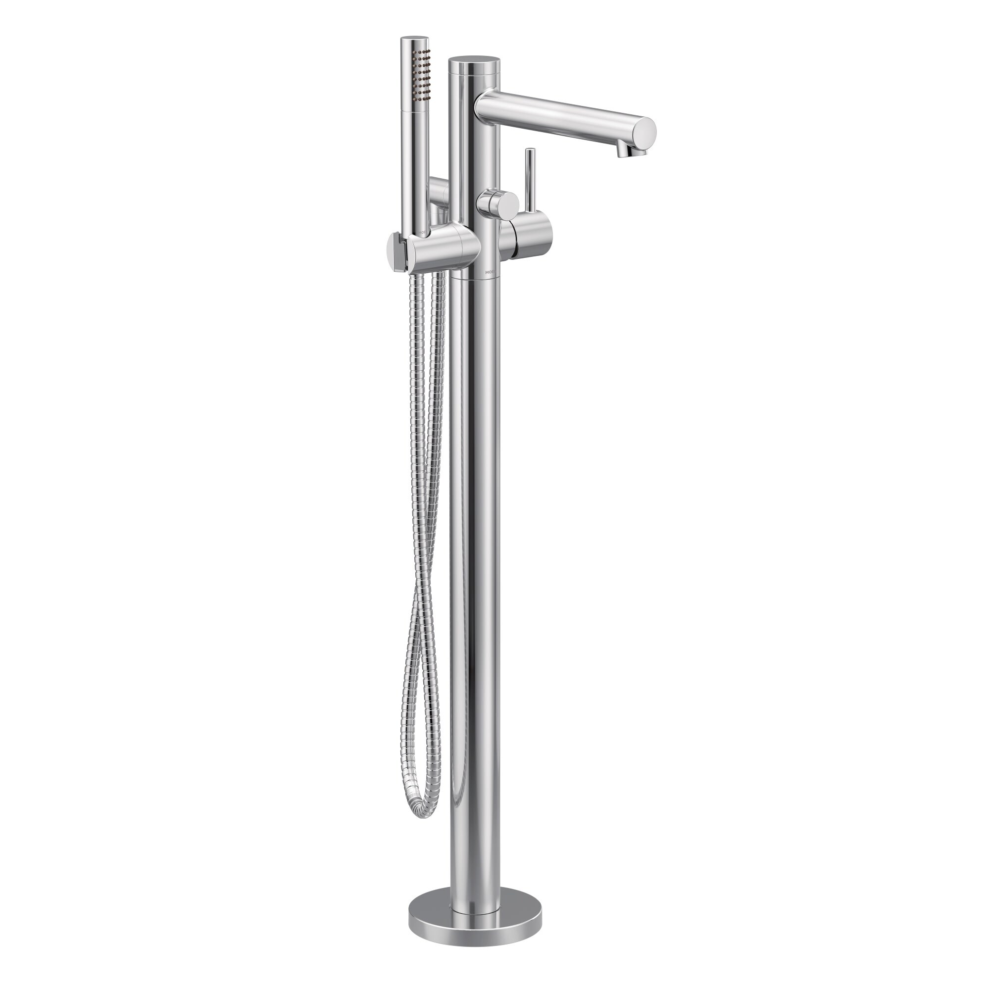 Moen Align Floor Mounted Tub Filler with Built-In Diverter - Includes