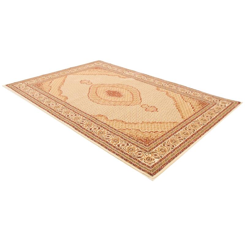 HomeRoots Oriental Traditional Square Area Rug