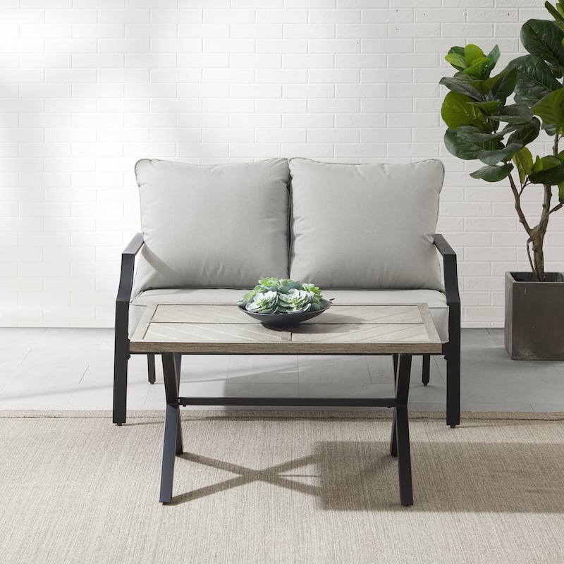 Crosley Otto 2Pc Outdoor Metal Conversation Set
