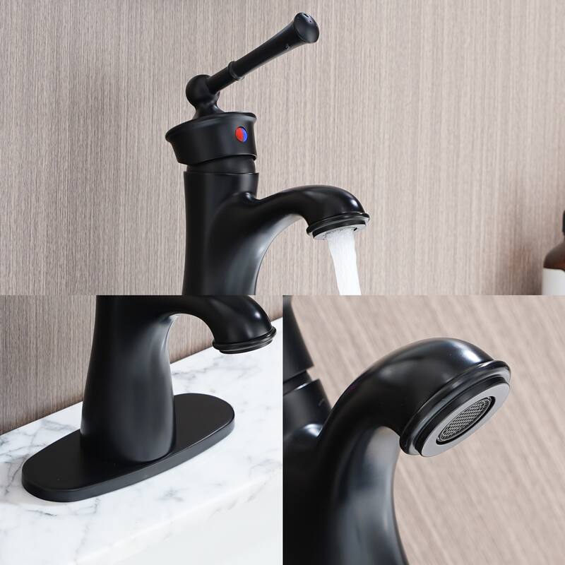 Clihome Single Handle Bathroom Sink Tap Basin Faucet