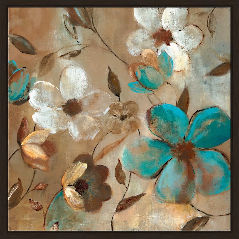 "Garden Glow I" by Carol Robinson Print on Floating Canvas