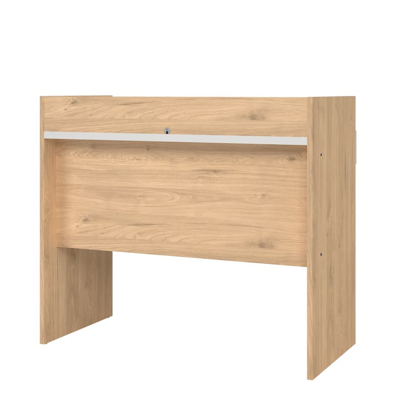 Porch & Den Wren Home Office Writing Desk with 2 Storage Drawers