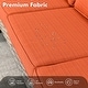 preview thumbnail 15 of 55, OVIOS 5-Piece Outdoor Wicker Swivel Chair Set With Solar-Powered Table