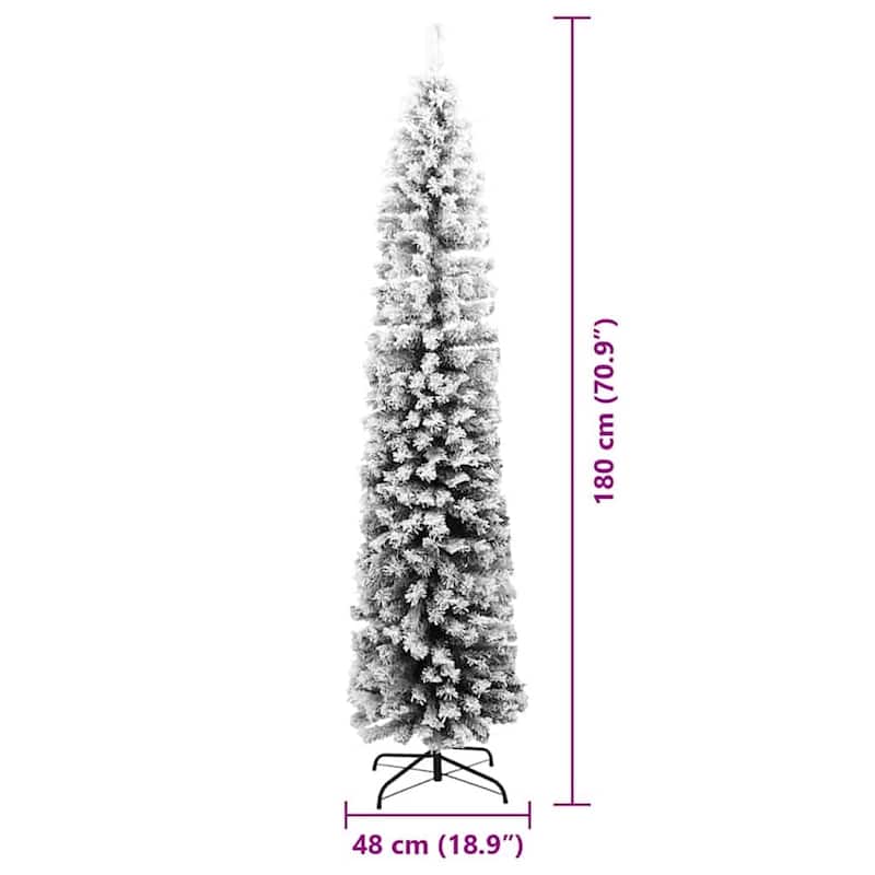 vidaXL Artificial ChristmasTree with Stand Gree PVC