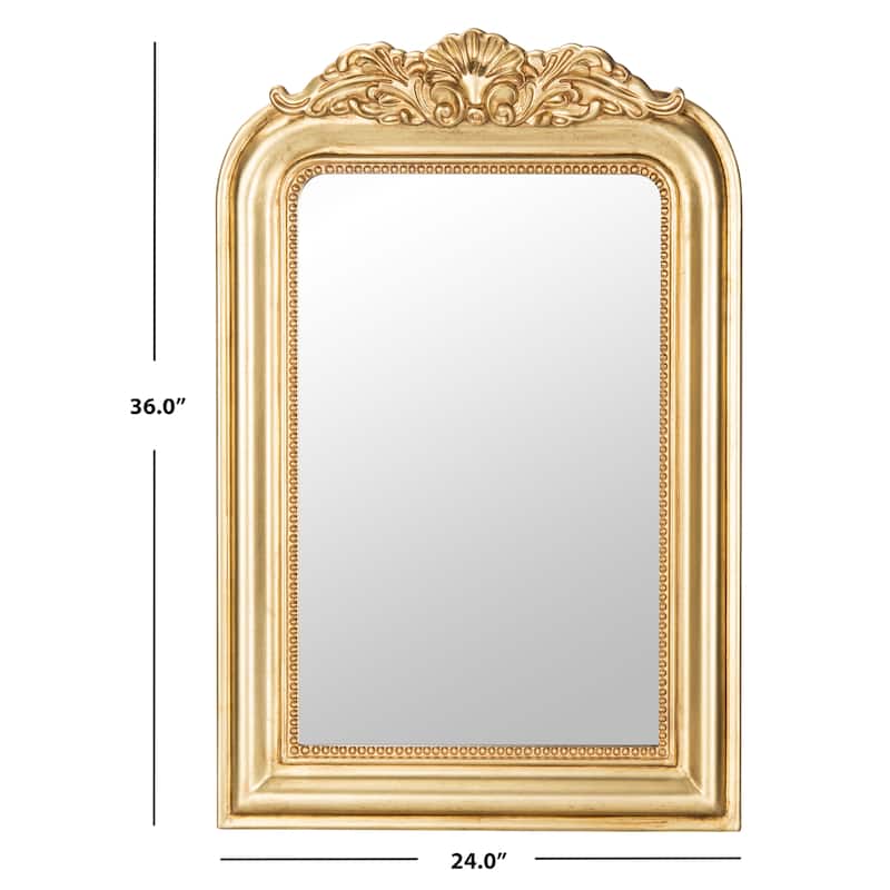 SAFAVIEH Wenda 36-inch Rectangular Decorative Mirror - 24" W x 0.5" L x 36" H