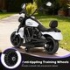 preview thumbnail 15 of 38, Gymax Kids Motorcycle w/Headlight Music Training Wheels Foot Pedal for